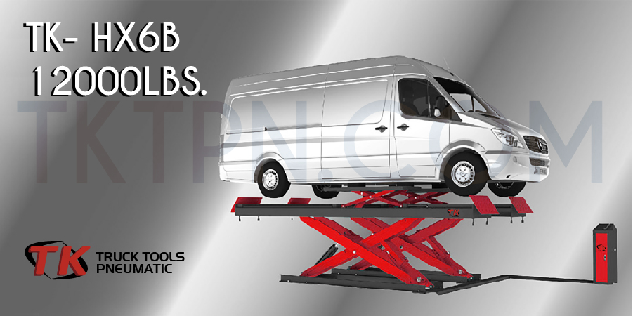 scissor lift for alignment, elevador de tijera para servitecas, camion y tractomula, carretera, 